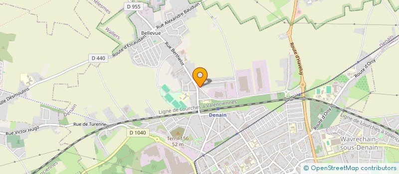 localisation de l'entreprise DECAILLON  DENAIN