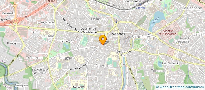 localisation de l'entreprise DECAL'EVENT à VANNES