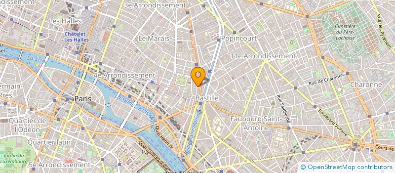 localisation de l'entreprise DECALAGES PRESENTS  PARIS