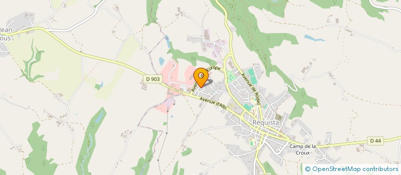 localisation de l'entreprise DECALAIT à SAINT-JUST-SUR-VIAUR