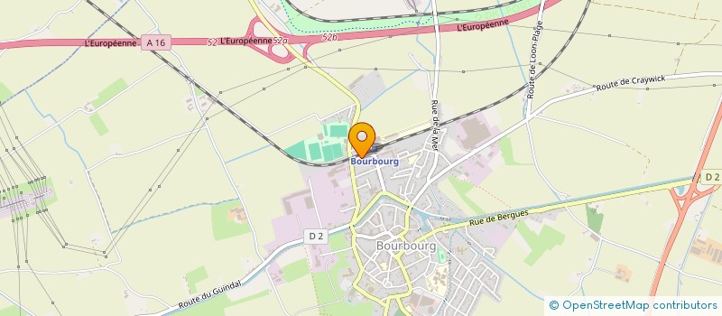 localisation de l'entreprise DECALF à SAINT-PIERRE-BROUCK