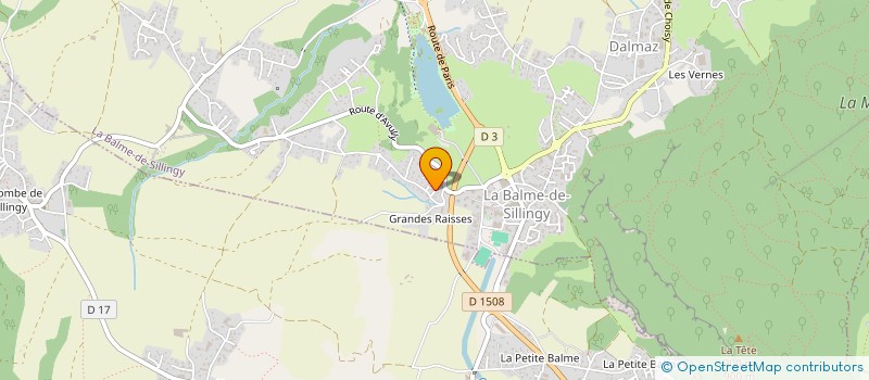localisation de l'entreprise DECALP RHONE-ALPES à LOVAGNY