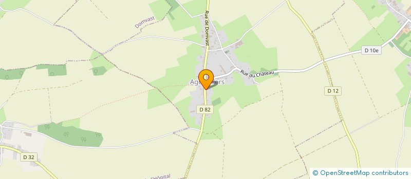 localisation de l'entreprise DECAM  AGENVILLERS