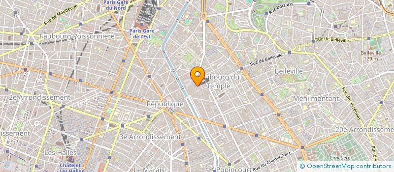 localisation de l'entreprise DECAM DECOUPAGE DE CARTONS à PARIS