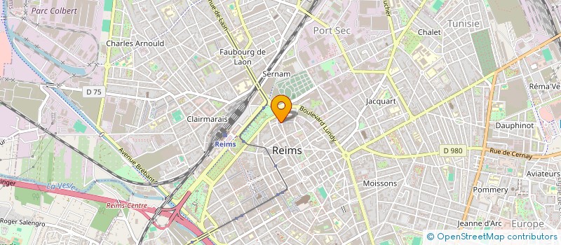 localisation de l'entreprise DECAMP  REIMS