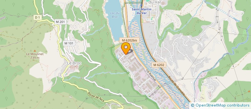 localisation de l'entreprise DECAN  LE BROC