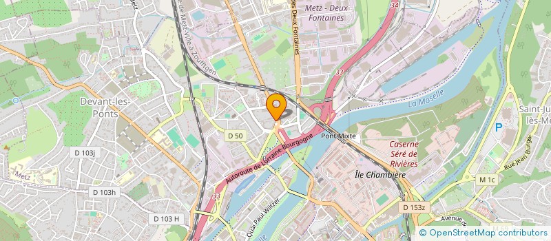 localisation de l'entreprise DECANI GRILL  METZ