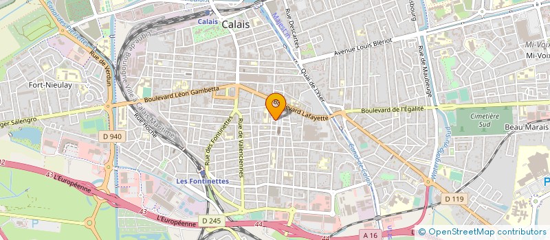 localisation de l'entreprise DECANORD CONSULTING  CALAIS