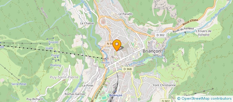 localisation de l'entreprise DECANTER AUTO  BRIANCON