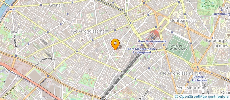 localisation de l'entreprise DECAP à PARIS