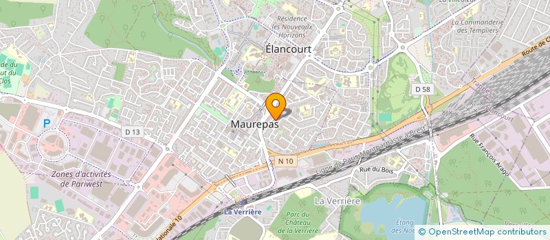 localisation de l'entreprise DECAP'ELITE LASER  MAUREPAS