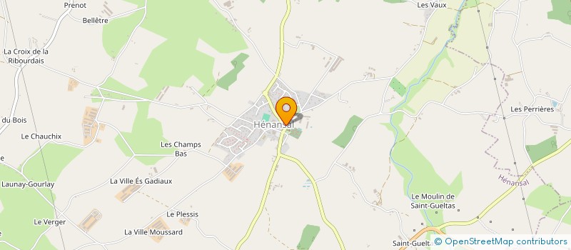 localisation de l'entreprise DECAP - MOTORS  HENANSAL