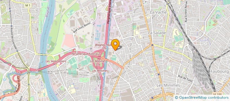 localisation de l'entreprise DECAP SUD à TOULOUSE