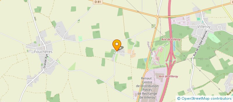 localisation de l'entreprise DECAP'TOUS  FOUCHERES