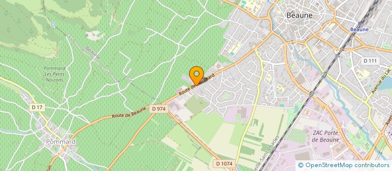localisation de l'entreprise DECAP'TOUS METAUX à BEAUNE