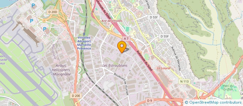 localisation de l'entreprise DECAPAGE DE PRECISION à VITROLLES