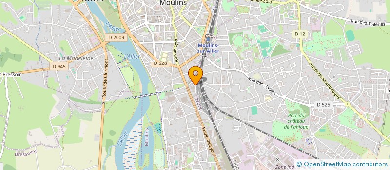localisation de l'entreprise DECAPAGE DU BOURBONNAIS à YZEURE
