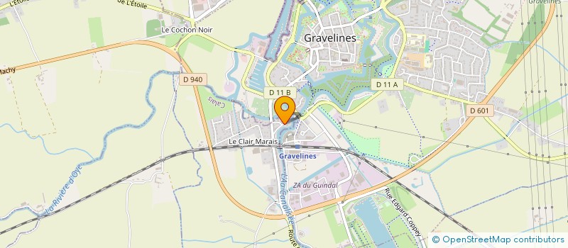 localisation de l'entreprise DECAPAGE DU LITTORAL  SAINT-FOLQUIN