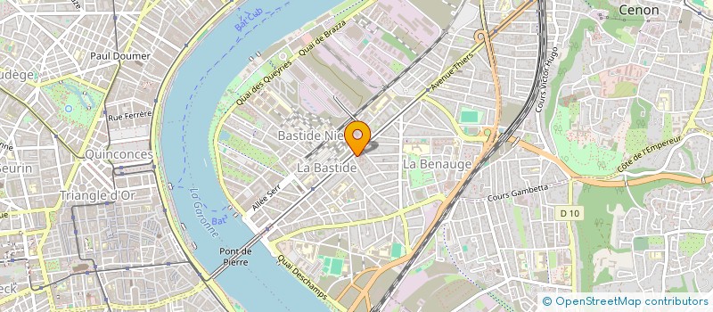 localisation de l'entreprise DECAPAGE INDUSTRIEL AQUITAINE à BORDEAUX
