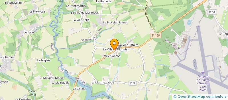 localisation de l'entreprise DECAPAGES NETTOYAGES TECHNIQUES  PLEURTUIT