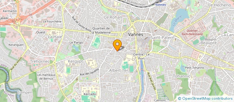 localisation de l'entreprise DECARBONEZ ! à VANNES