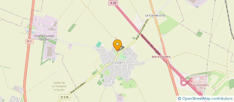 localisation de l'entreprise DECARSIN BIO  URVILLERS