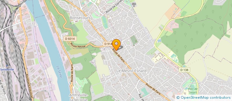 localisation de l'entreprise DECATOIRE VICQ EMBALLAGES à LE MESNIL-ESNARD