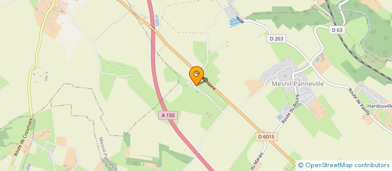 localisation de l'entreprise DECAUX FPG SCI  MESNIL-PANNEVILLE