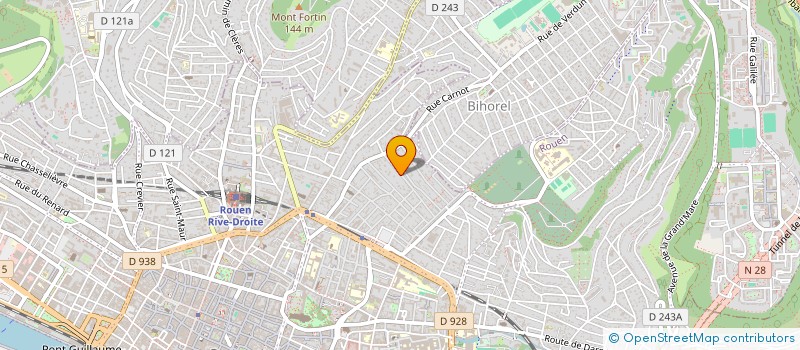 localisation de l'entreprise DECAUX IMMOBILIER  ROUEN