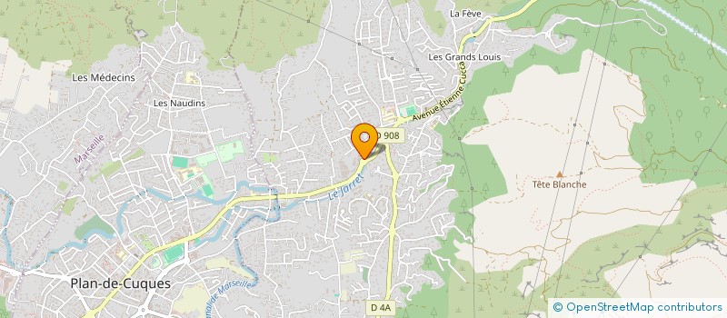 localisation de l'entreprise DECAWASH  ALLAUCH