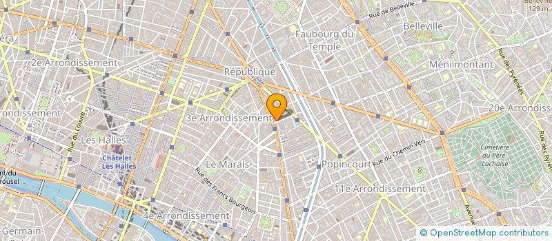 localisation de l'entreprise DECAZIZ à PARIS