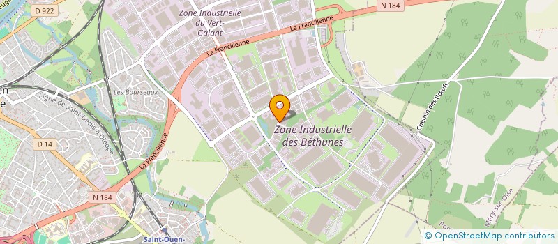 localisation de l'entreprise DECEBAL à SAINT-OUEN-L'AUMONE