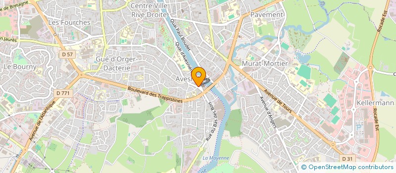 localisation de l'entreprise DECEM à LAVAL