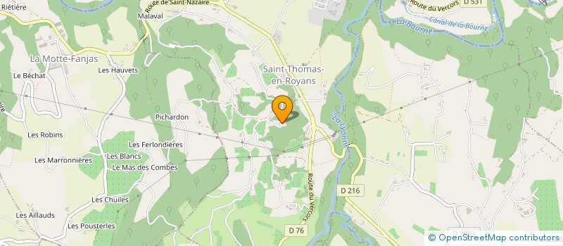 localisation de l'entreprise DECEMBER 24 SOFTWARE  SAINT-THOMAS-EN-ROYANS