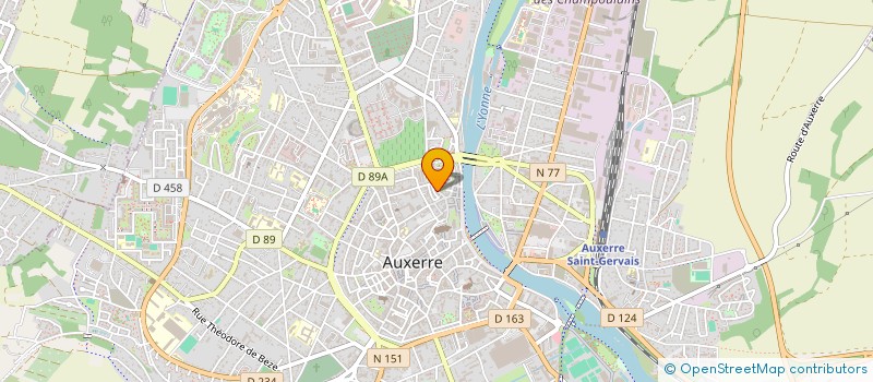 localisation de l'entreprise DECEMBRE 2019 à AUXERRE