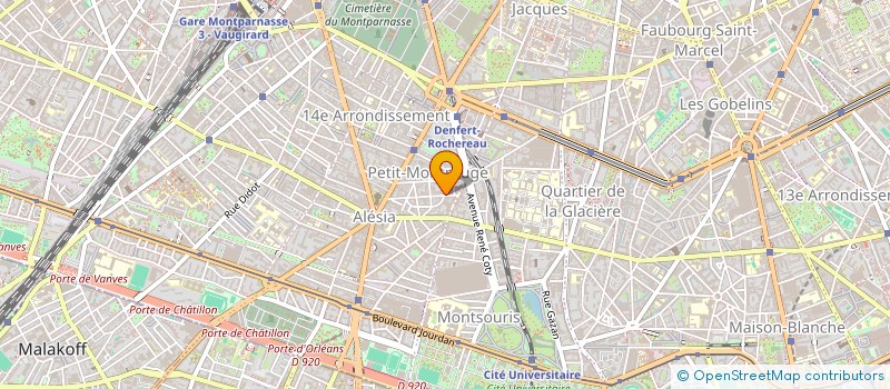 localisation de l'entreprise DECEMTELA 2  PARIS