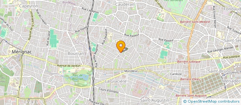 localisation de l'entreprise DECENA  BORDEAUX