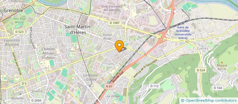 localisation de l'entreprise DECENTRALISTES à SAINT-MARTIN-D'HERES