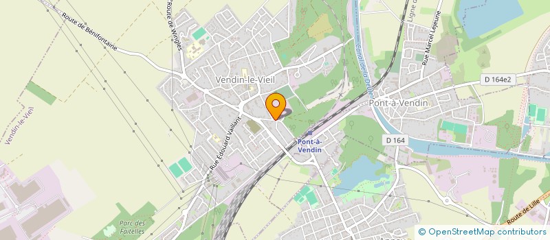 localisation de l'entreprise DECENY  VENDIN LE VIEIL