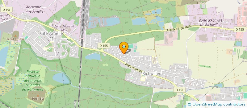 localisation de l'entreprise DECEO  RICHWILLER