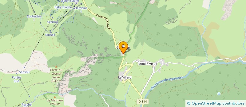 localisation de l'entreprise DECEPLPONCET  LA MORTE