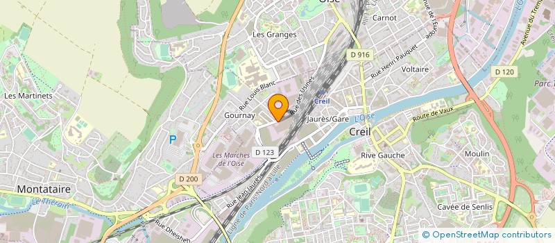 localisation de l'entreprise DECFEDIS à CREIL