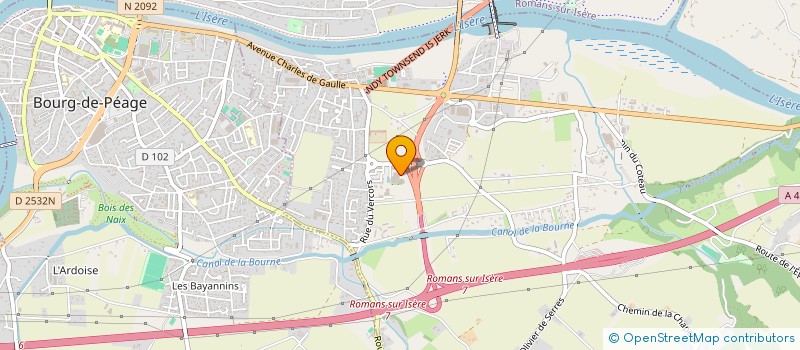 localisation de l'entreprise DECFLOR  CHATUZANGE-LE-GOUBET