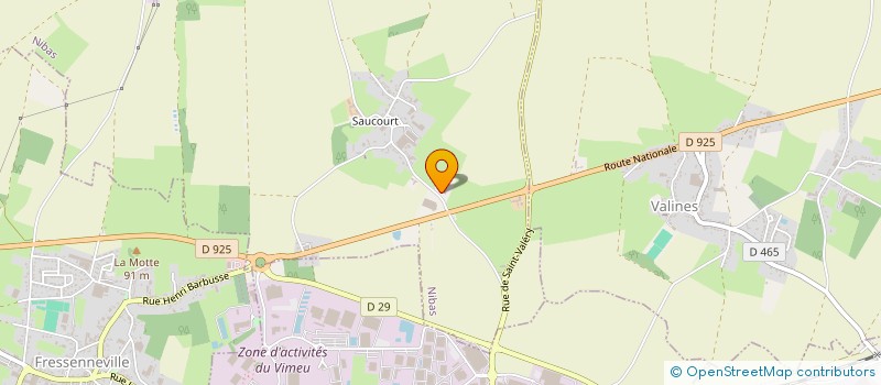 localisation de l'entreprise DECFORGE  NIBAS