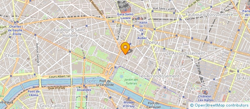 localisation de l'entreprise DECHAUT.STETTEN&ASSOCIES à PARIS