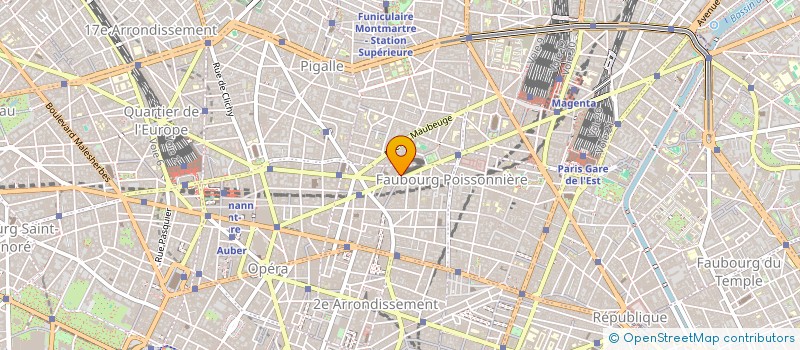 localisation de l'entreprise DECHAVANNE SARL  PARIS