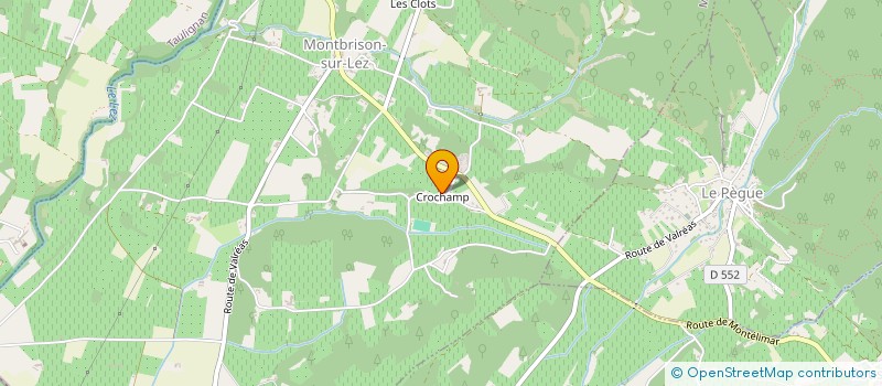 localisation de l'entreprise DECHAVRY  MONTBRISON-SUR-LEZ