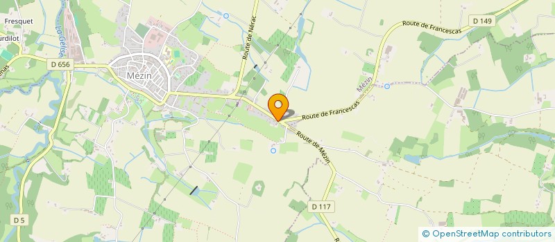 localisation de l'entreprise DECHBERY TRANSPORTS  MEZIN