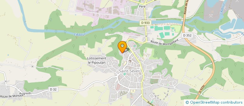 localisation de l'entreprise DECHE DISE TOUSTEM à SAINT-SEVER