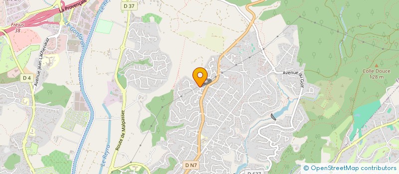 localisation de l'entreprise DECHEN LA COMPAGNIE à FREJUS